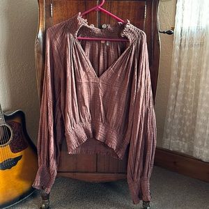 Free People One poet’s blouse